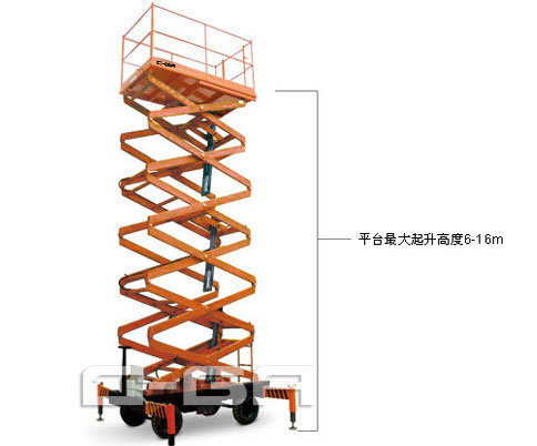 剪叉式高空作業平臺