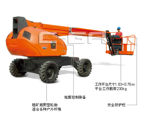 直臂式高空作業平臺