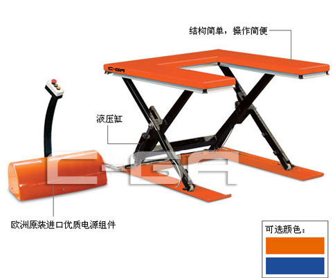 U型電動升降平臺